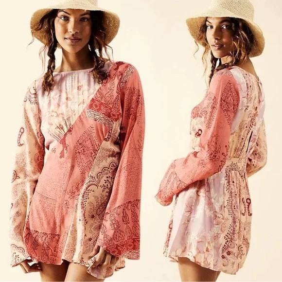 Free People Dresses & Skirts - Free People Aaliyah Tunic in Blossom